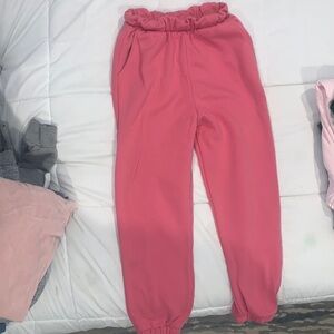 Pink brandy Melville sweatpants